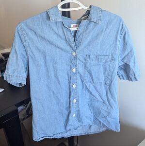 Levi's Short Sleeve Soft Denim Button Up